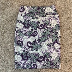 Lularoe Cassie Pencil skirt size small worn once